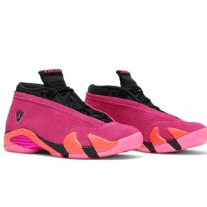 Wmns Air Jordan 14 Retro Low 'Shocking Pink'